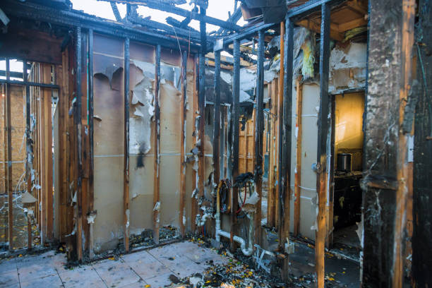 Professional Soot Cleanup technician working in Whitney Point, NY